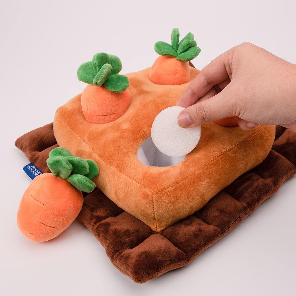 犬用 ノーズワークトイ にんじん畑 畑の遊び場