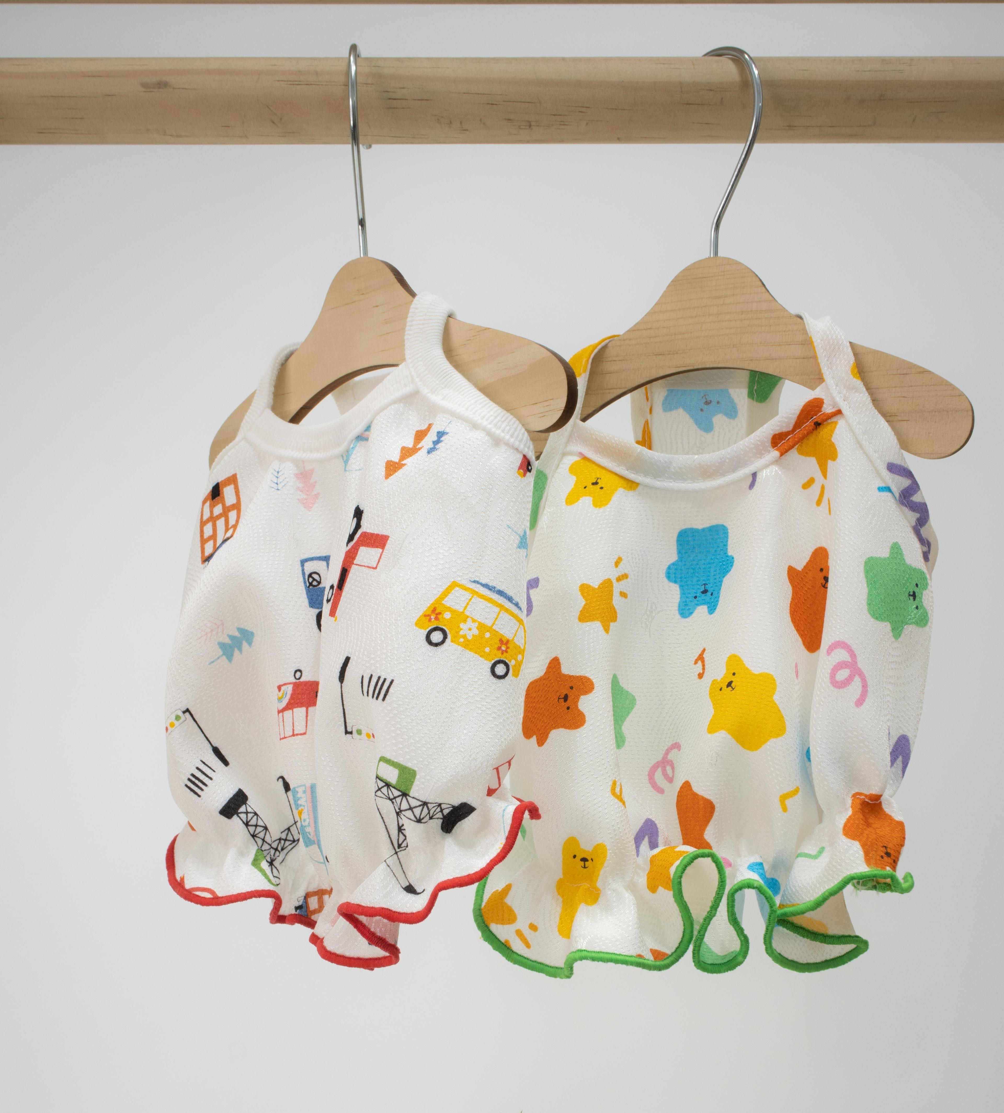 うちの末っ子 犬服 天然人絹 クロップT