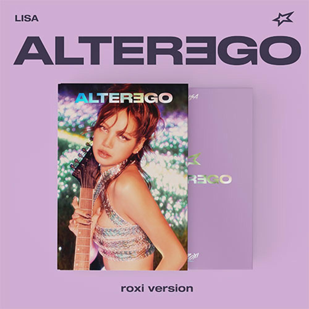 開封済みアルバム フォトカード BLACKPINK リサ LISA - Alter Ego photobook roxi ver