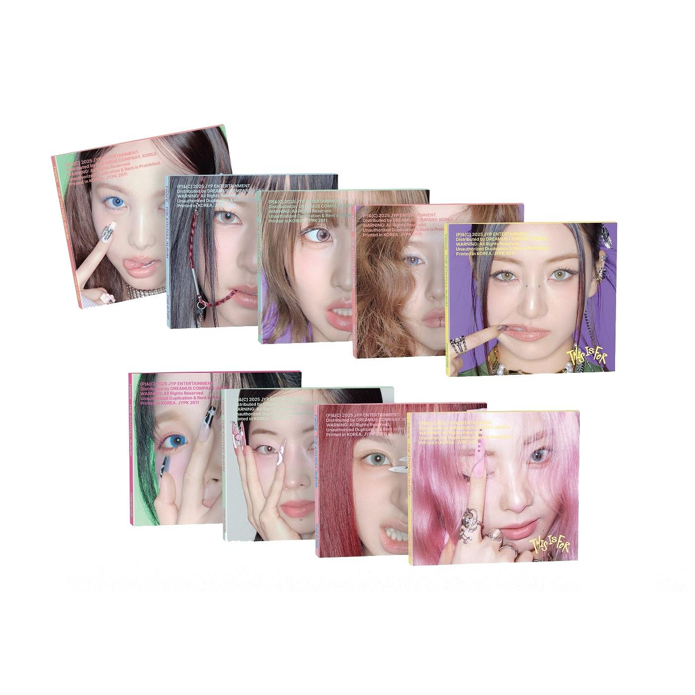 TWICE - THIS IS FOR [DIGIPACK ver] 9種セット