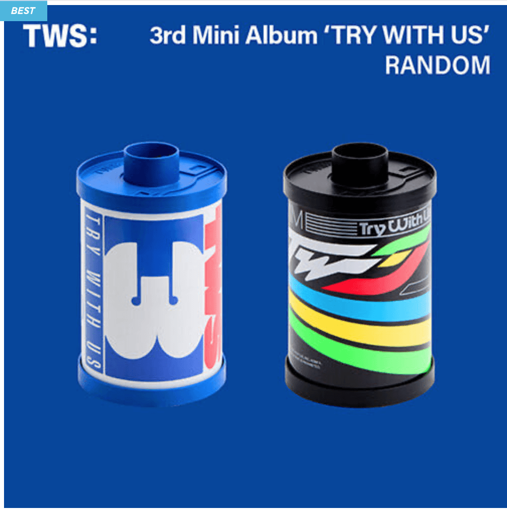 2종 세트 구성 투어스 미니 3집 마따뛰 TRY WITH US ミニCD 2종 세트 구성