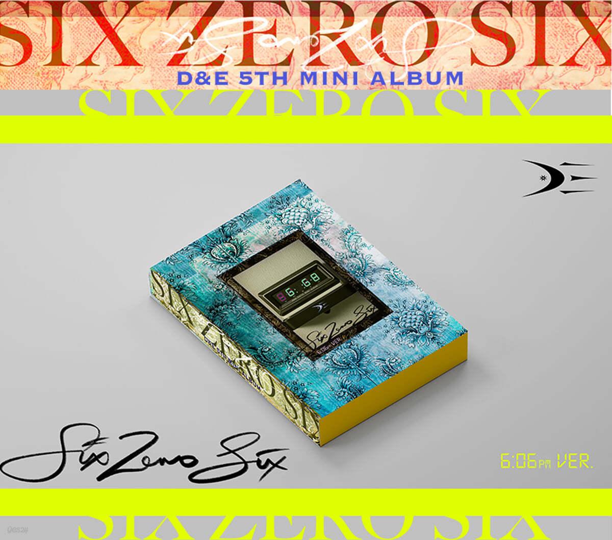 SUPER JUNIOR D&E ミニ5集 606 6:06PM Ver DONGHAE Ver