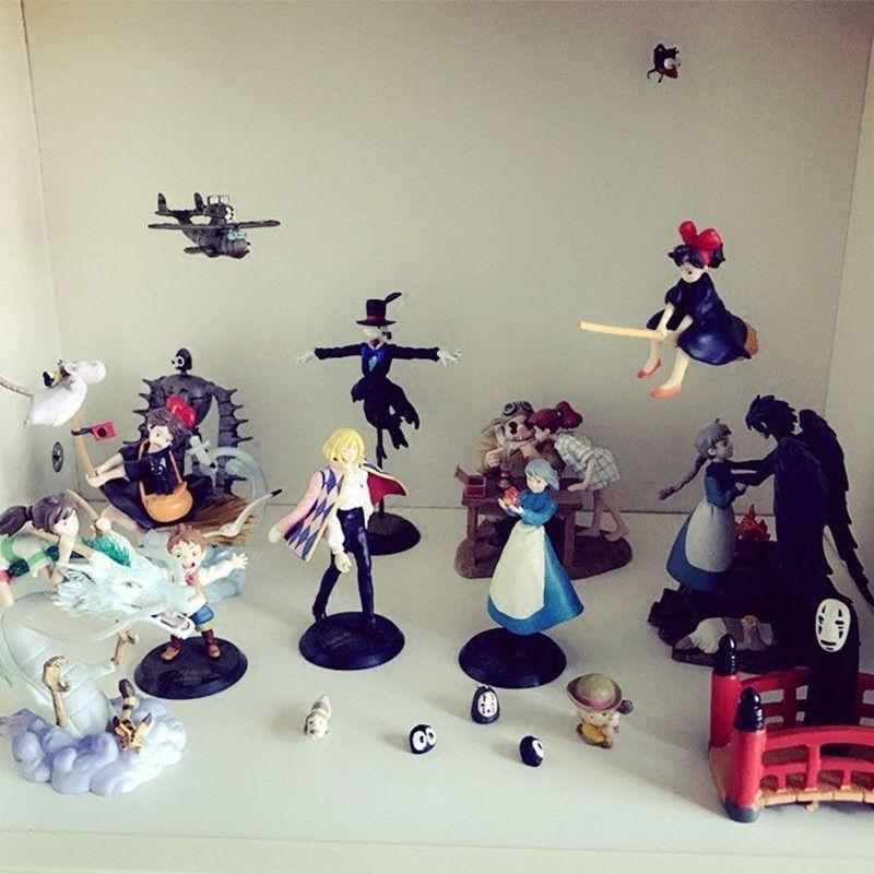 スタジオジブリ 魔女の宅急便 となりのトトロ 崖の上のポニョ ソウスケ ハウルの動く城 フィギュア グッズ