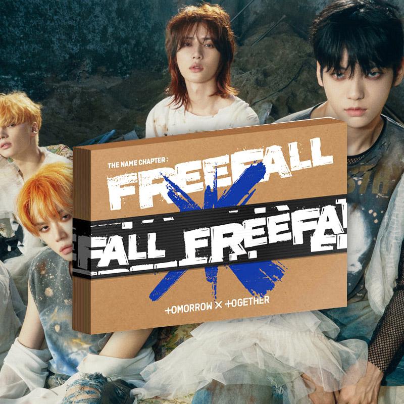 투바투 앨범 FREEFALL+특전 투모로우바이투게더 위버스 이름의 장 FREEFALL 포토카드