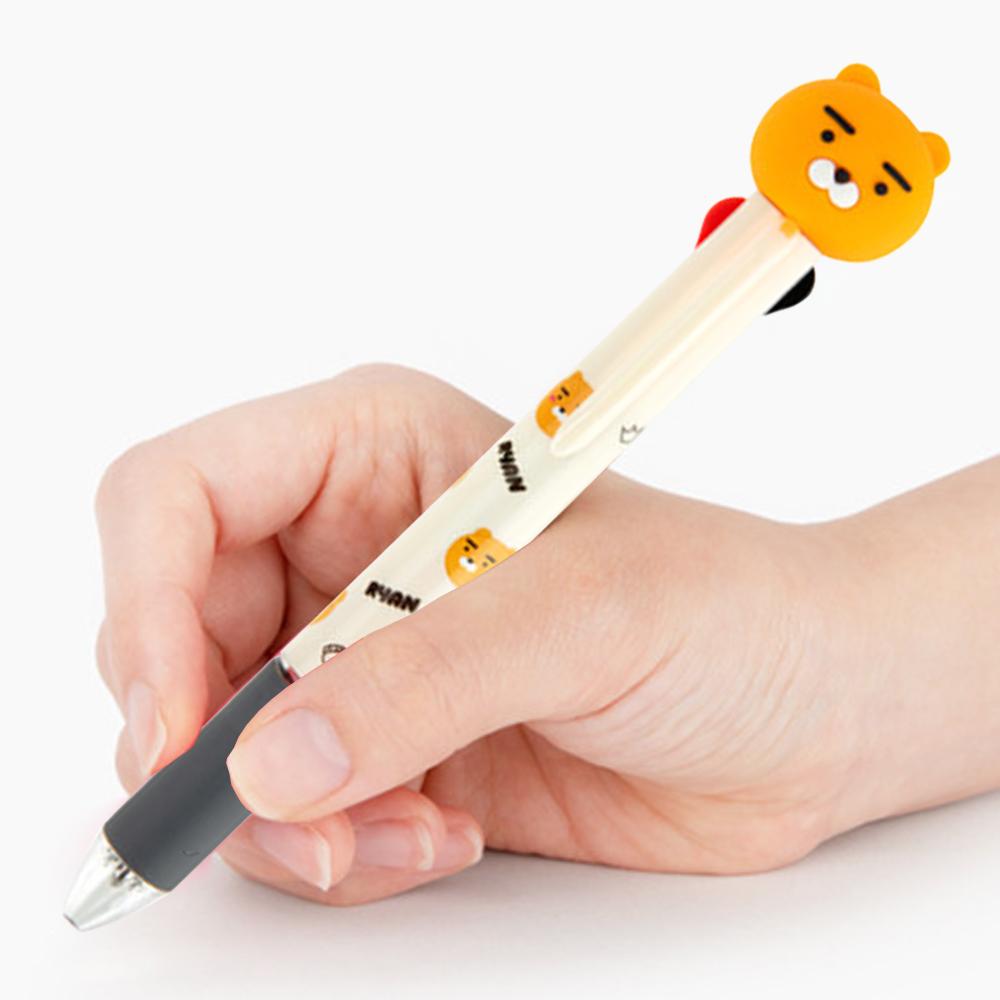 オルドゥリム カカオフレンズ フィギュア 4色 マルチ ボールペン ライアン