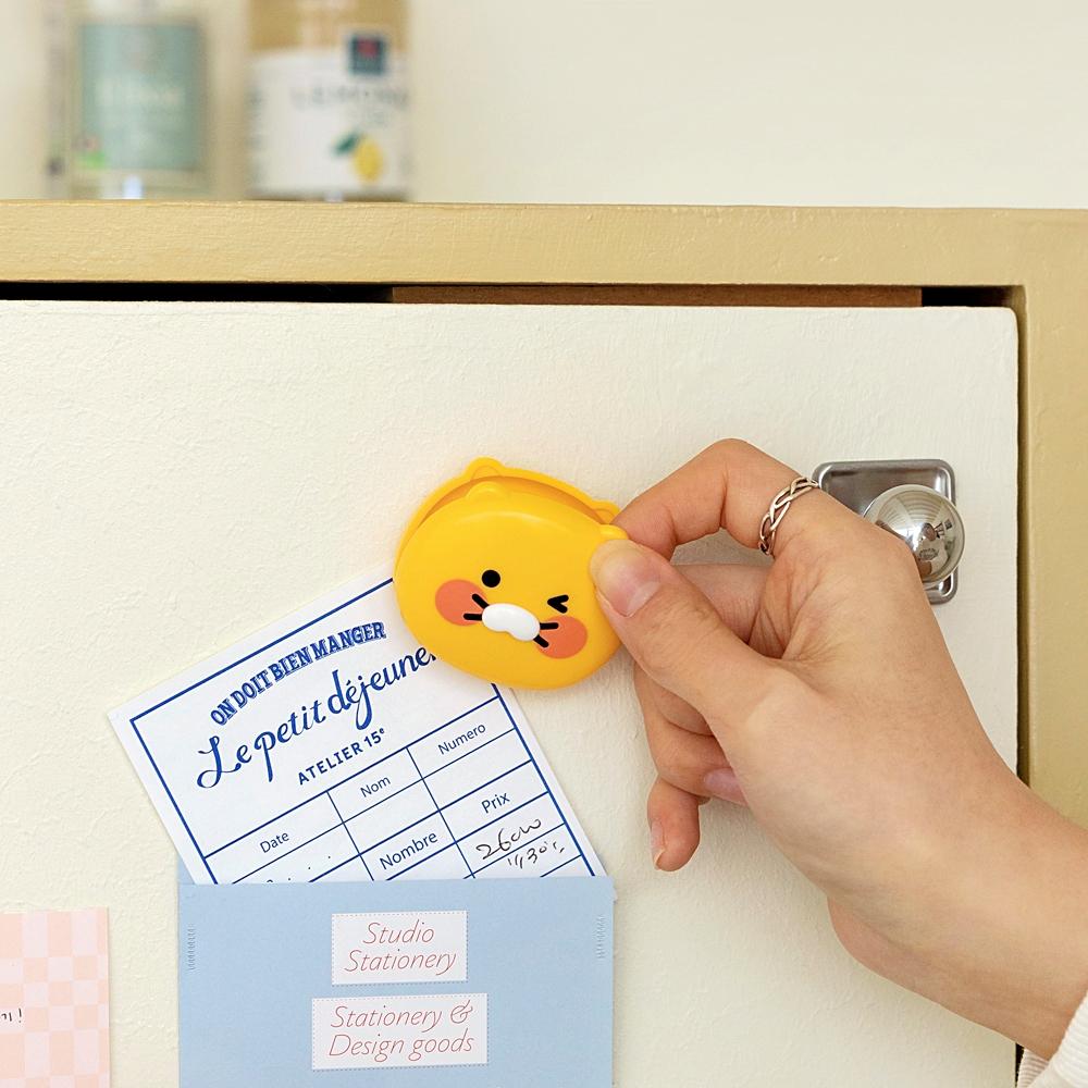 カカオフレンズ チュンシギ フェイス マグネット クリップ