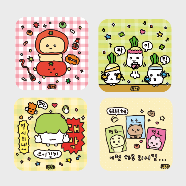 マウスパッド 4種