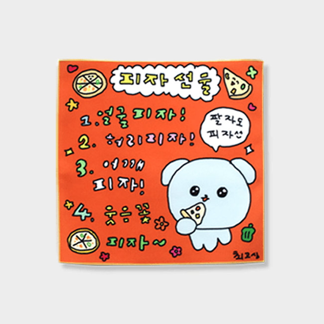 ピザ ファブリックポスター