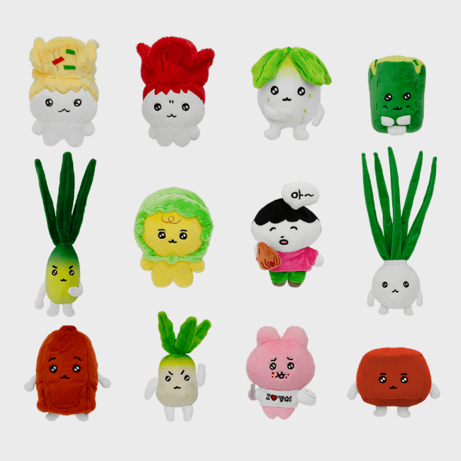 キムチゴシム ぬいぐるみ 12種