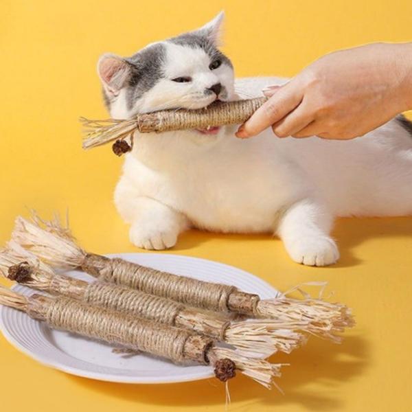 コニャンニャン 猫用 またたび 歯固め おもちゃ 一人遊び用おもちゃ