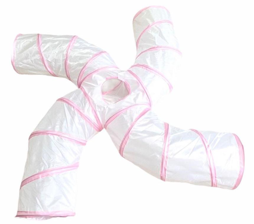 チャズマーケット 猫用 トンネル 隠れ家 プレイ ターネル ブラック