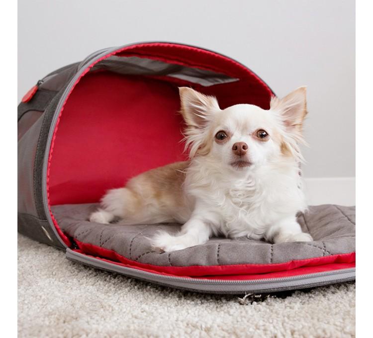 [送料無料] 豆 トラベル 2-IN-1 ペットキャリー＆トラベルマット