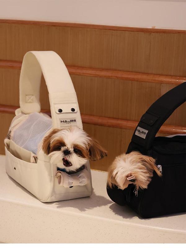 犬 猫 ペット移動バッグ スリング型ショルダーバッグ 通気性 携帯用ペットキャリー 外出用