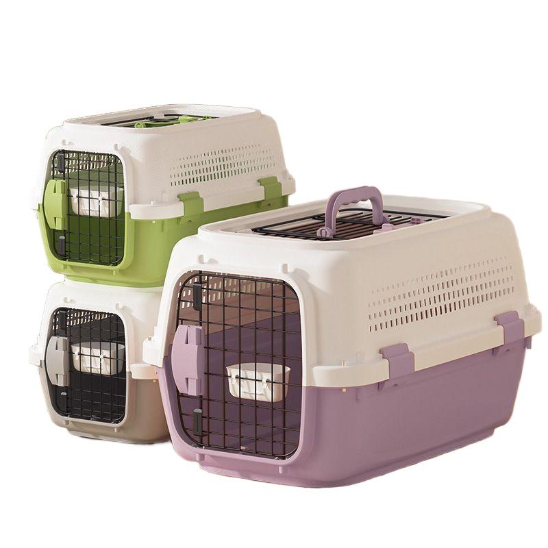 ペット用キャリー 折りたたみ 犬猫用 ペットキャリア ポータブル 通気性 外出用キャリーバッグ