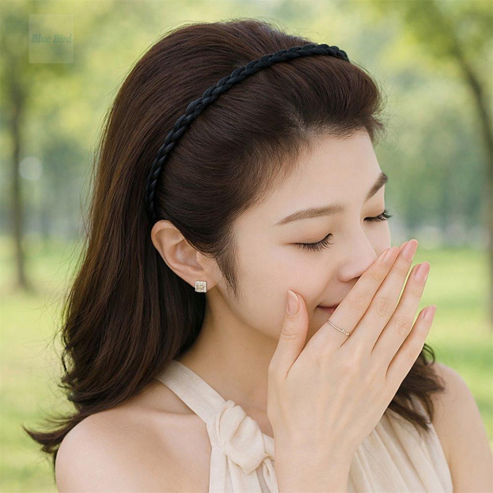 青い鳥百貨店 ツイスト 細め ヘアバンド 5種セット レディースファッション デイリー룩 レディースヘアバンド