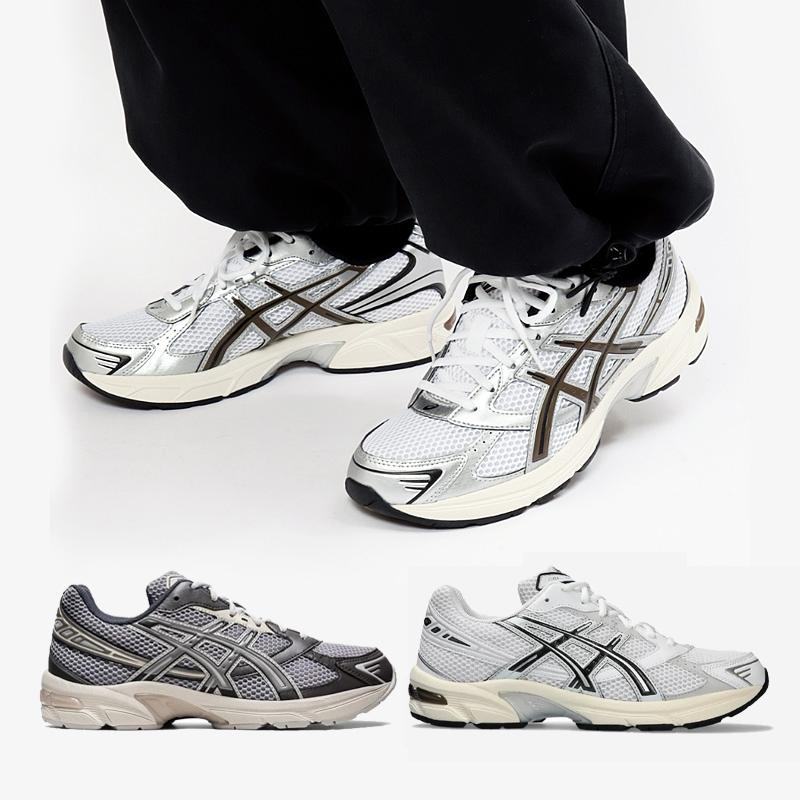 ASICS (アシックス) GEL-1130 ホワイト クルーマル グレイ ピュア シルバー 1201B020 1201A256