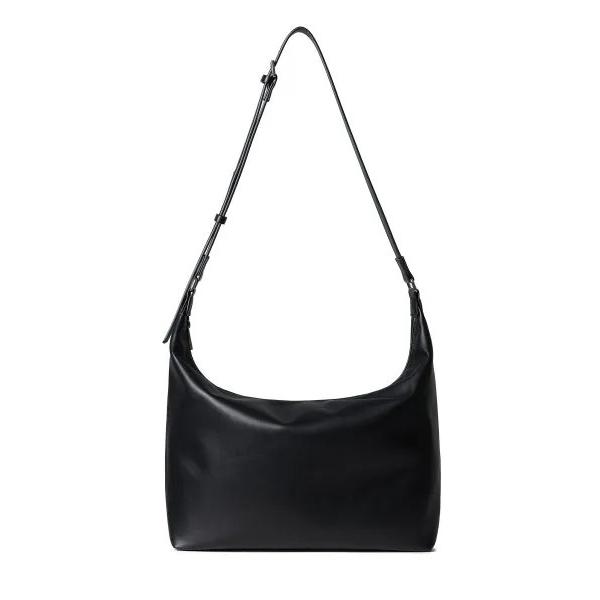 무신사스탠다드 シンセティック レザー ホーボー クロス バッグ