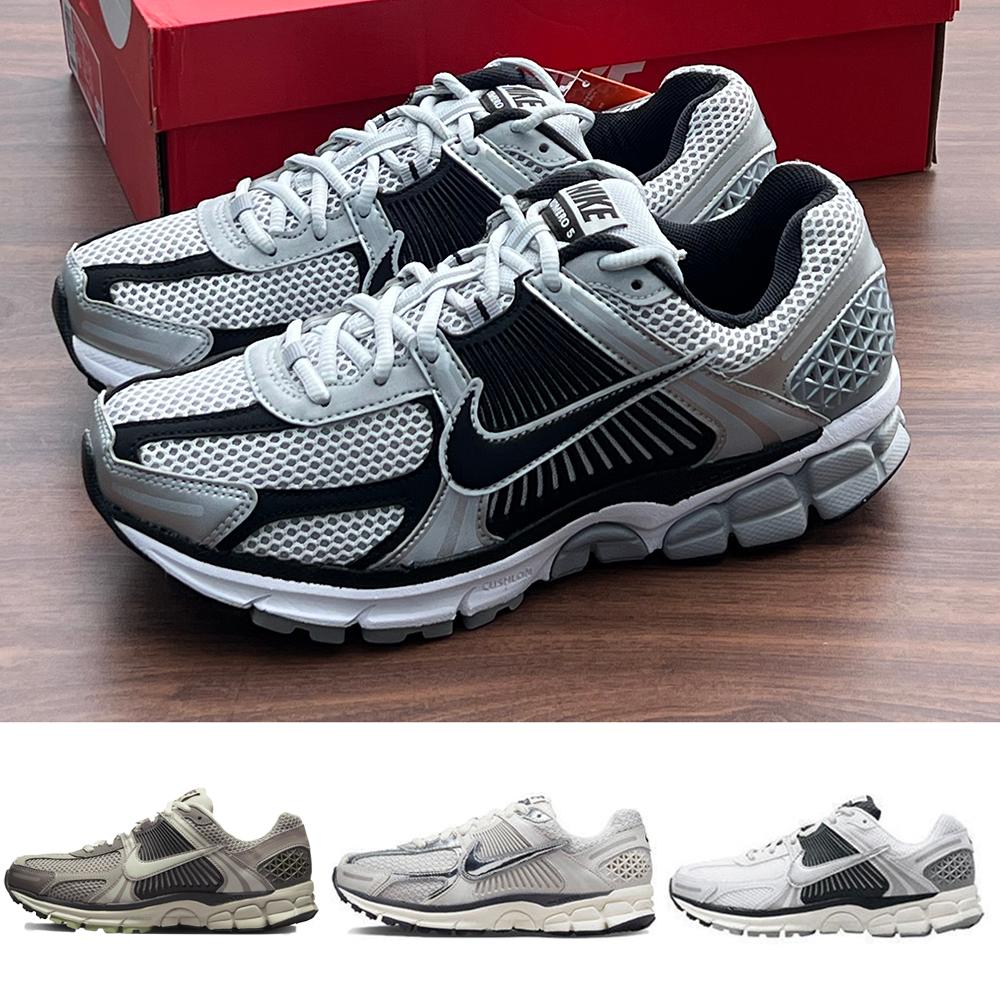 NIKE ZOOM VOMERO 5 Metallic Silver スニーカー ジョギングシューズ 履き心地の良い 日常使い