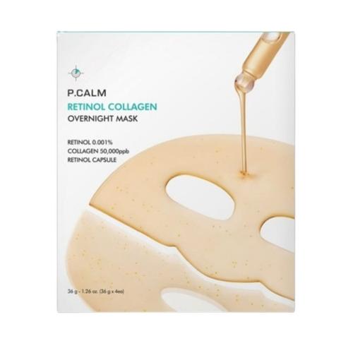 PICAM（ピカム）レチノール コラーゲン オーバーナイトマスク 4枚、1個