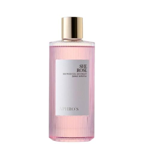 アフロス シロズ パフュームド 高保湿ボディウォッシュ ローズの香り 320ml 1個