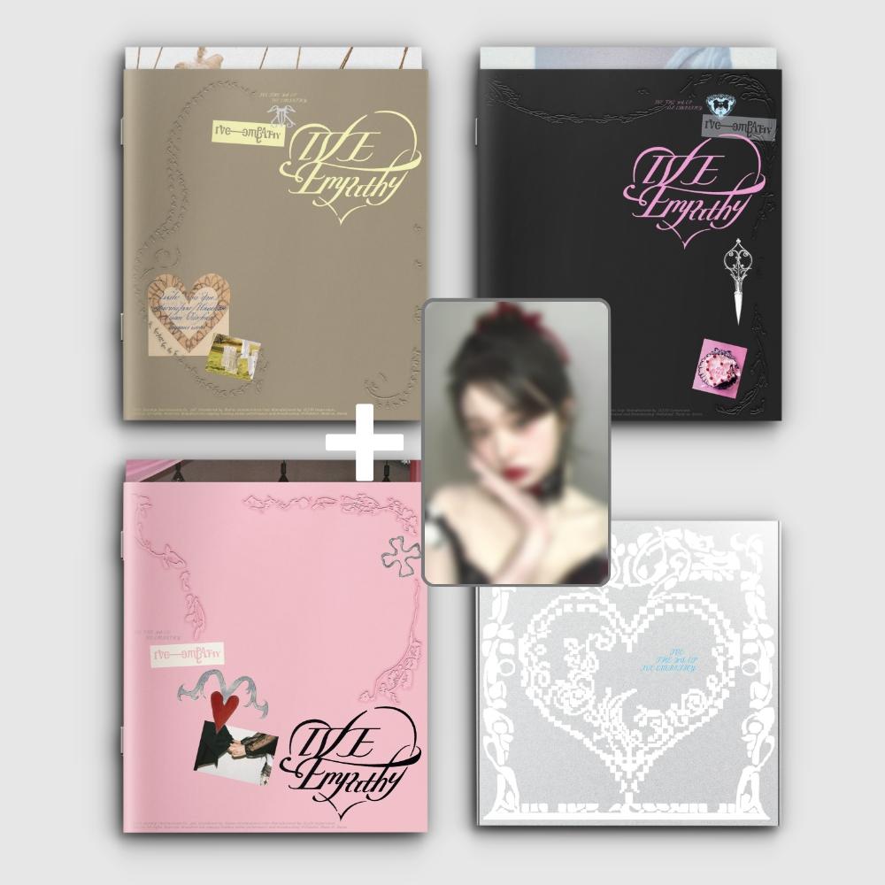 (4種セット+特典 1枚) IVE アルバム ミニ3集 IVE EMPATHY レブルハート