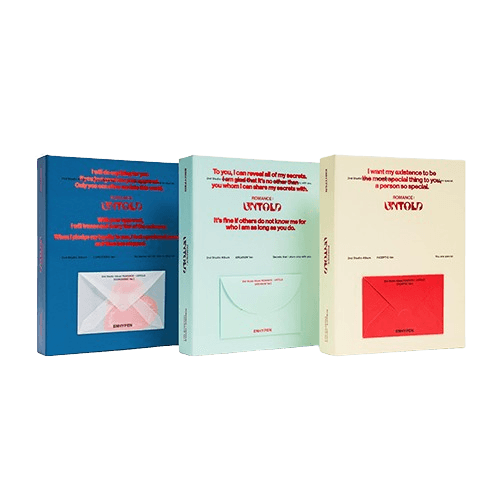 ENHYPEN アルバム 正規2集 ROMANCE UNTOLD 3種セット (3月末出荷)