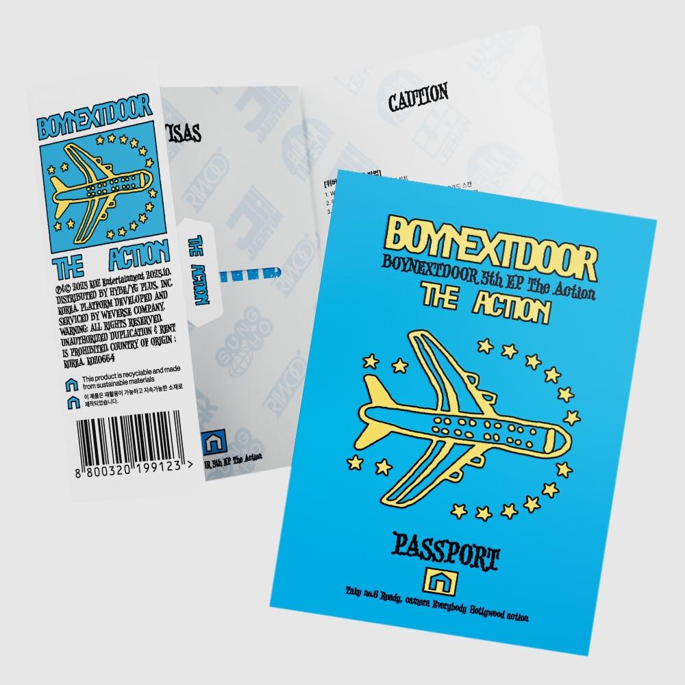 (Weverse Ver.) BOYNEXTDOOR アルバム BOY NEXT DOOR ミニ 5集 The Action