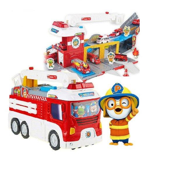 IZONE ポロロ 変身消防車