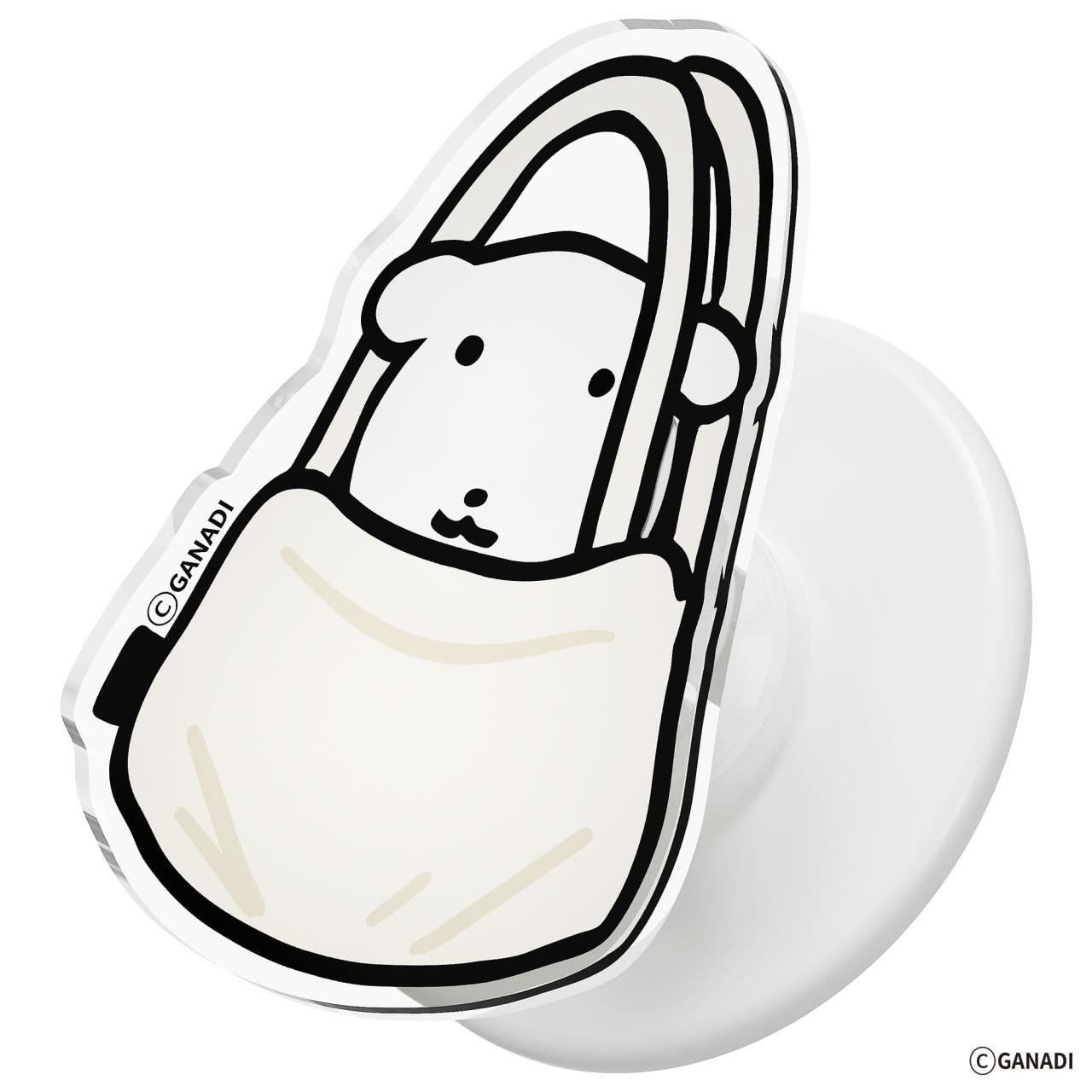 ペッコム GANADI MagSafe グリップ トックホルダー アクリル スマートトック デュアア ッチャルッサラム グッズ