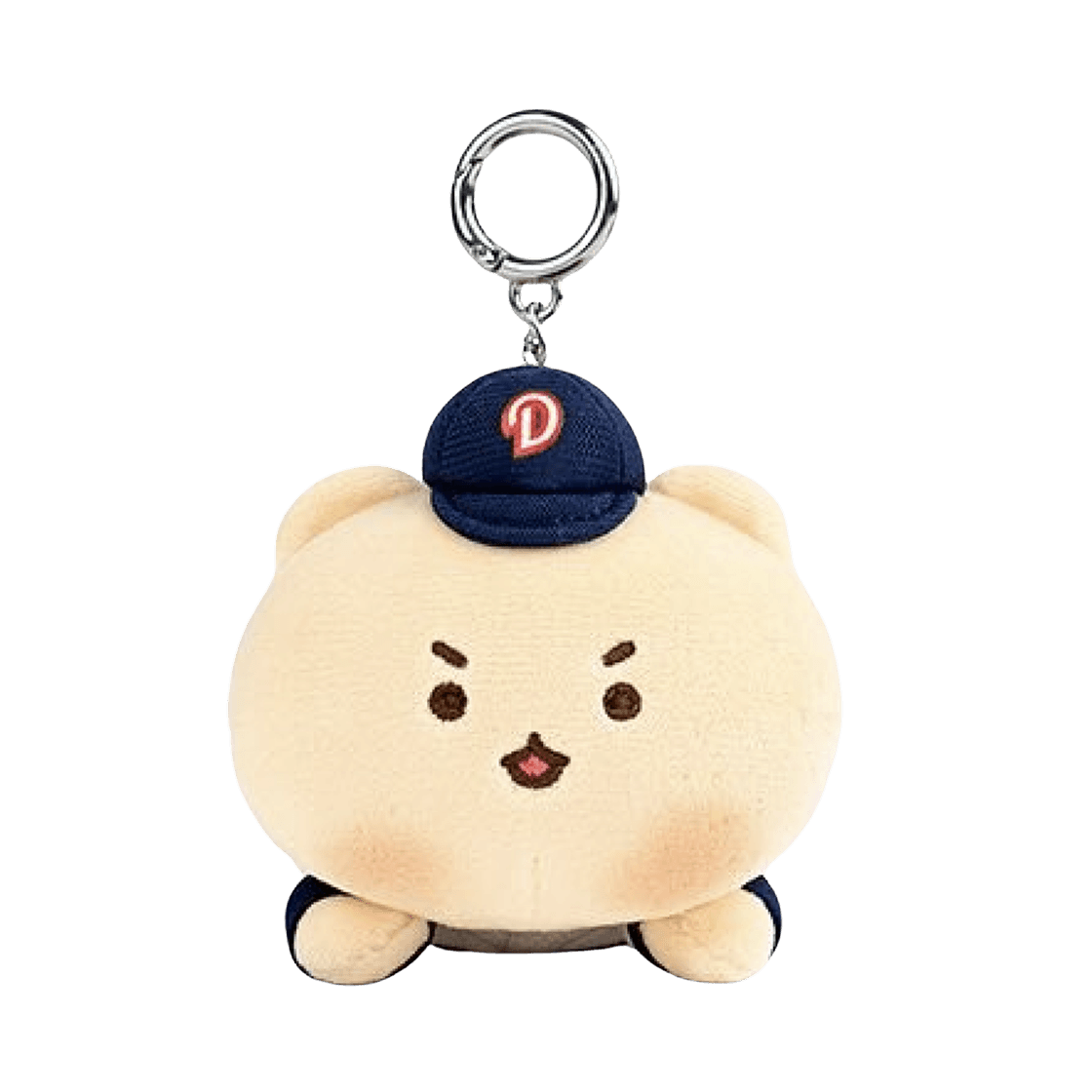 斗山ベアーズ x マンゴルジンゴム ハッスルドゥ 10cm ぬいぐるみキーホルダー