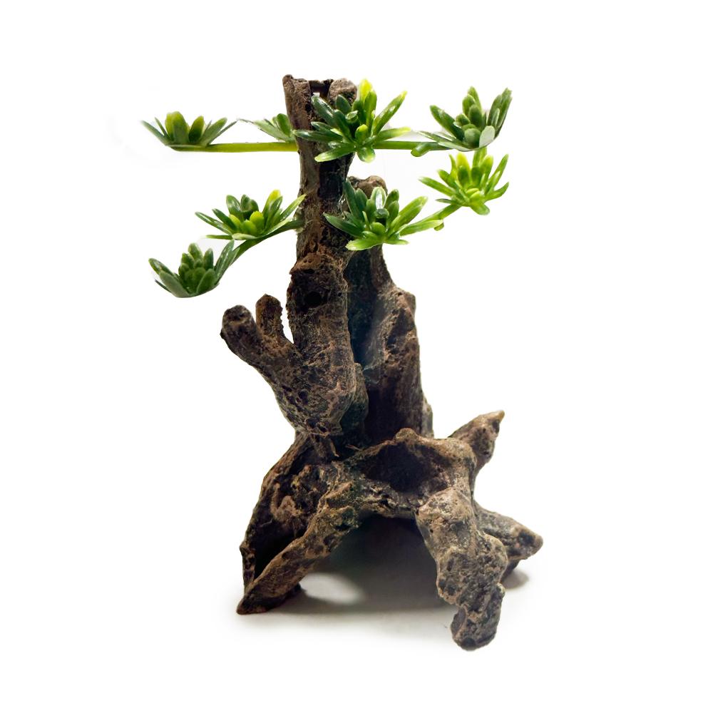 SuperReptile 小型流木 爬虫類シェルター