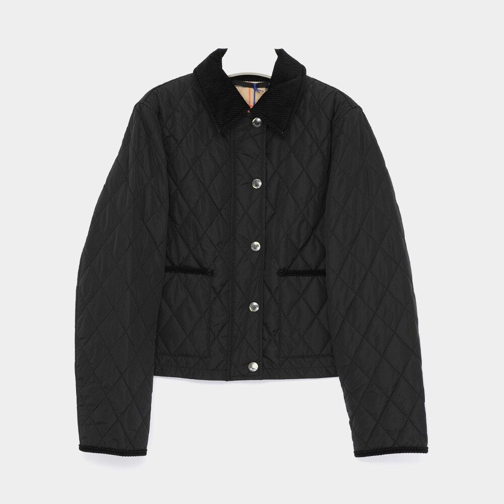 BURBERRY OLDHAM クロップ キルティングジャケット 8107465