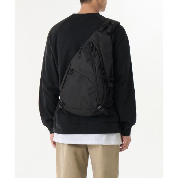 MUSINSA STANDARD Ripstop Utility Sling Bag Black