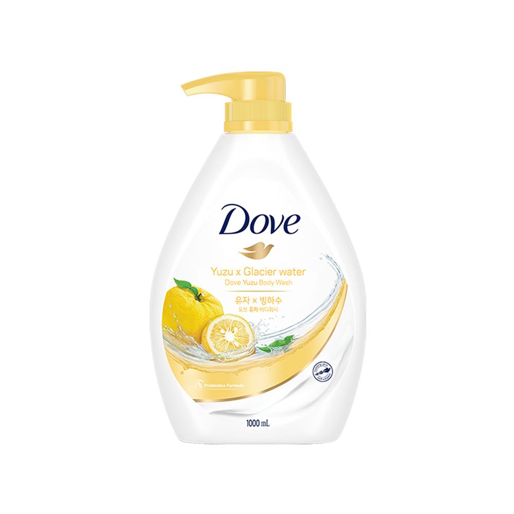Dove ゆず ボディウォッシュ フルーティーの香り, 1L, 2個