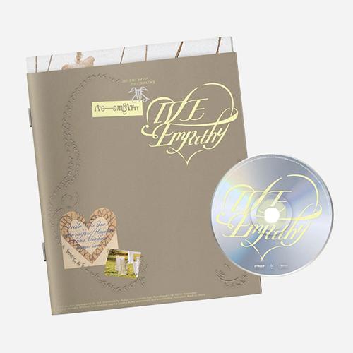 IVE アルバム EMPATHY レブルハート 予約特典 EMPATHY ミニ3集 ブラウン