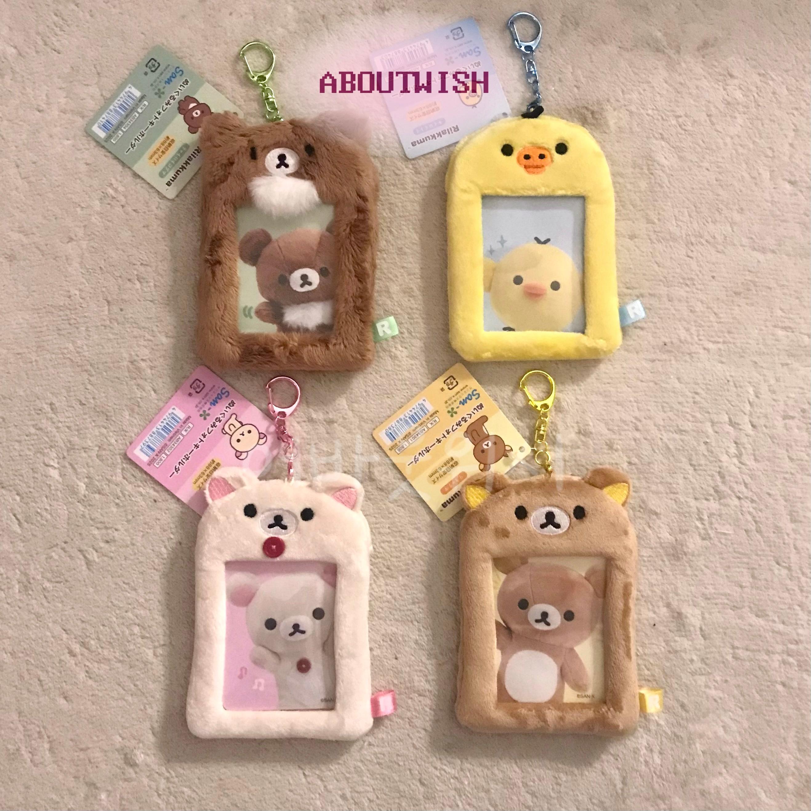 日本 San-x リラックマ ポカホルダー キーホルダー フォトキーリング