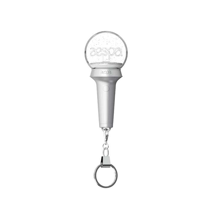 aespa 公式応援棒キーリング - aespa OFFICIAL LIGHT STICK Keyring