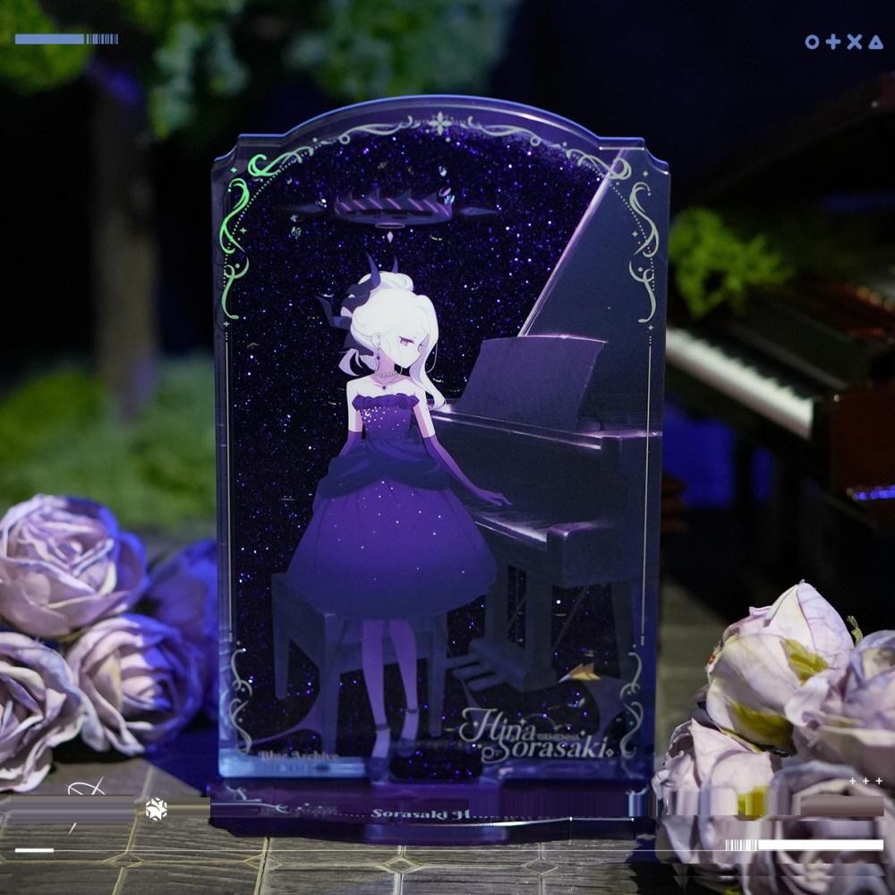 ブルーアーカイブ グッズ 光へ進む彼女たちの小夜曲 ヒナ ドレス風アクリルスタンド