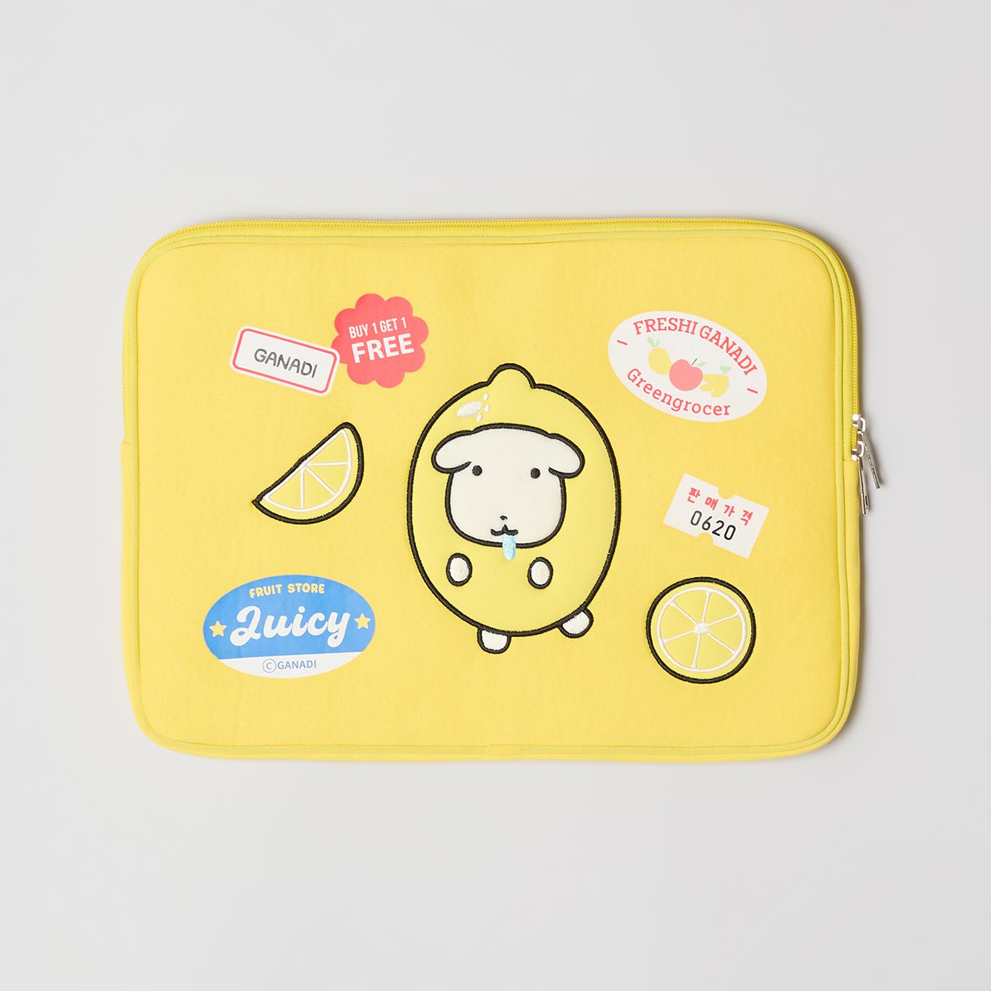 [SPAO][ガナディ] 当度最高ノートパソコンポーチ(YELLOW) SPAKG23U01