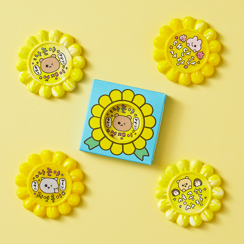 [最高心] キャラクター デイジー マグネットバッジ 4種
