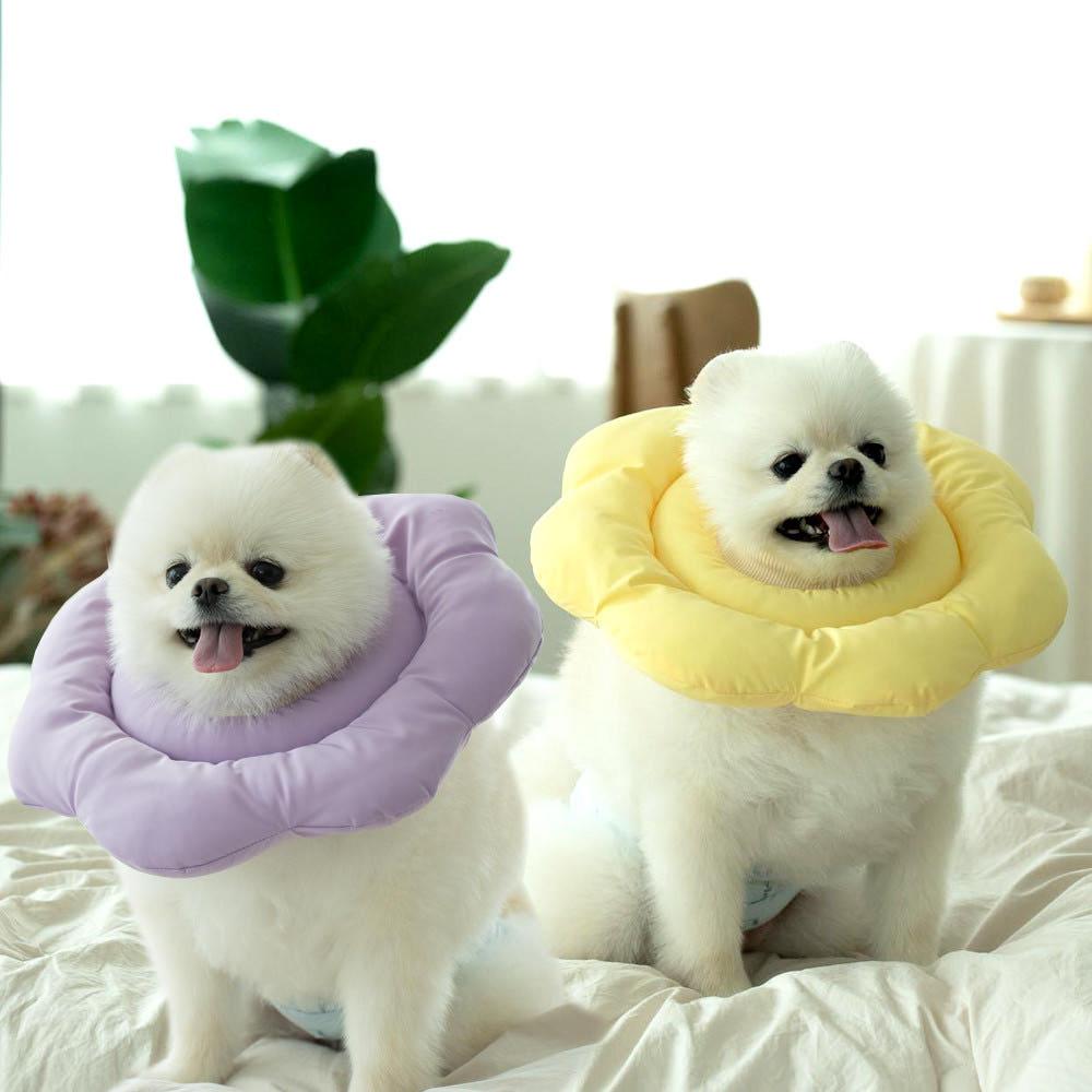 犬用エリザベスカラー 猫用クッション、ペット用漏斗、ネックプロテクター、去勢手術用エリザベスカラー、マリカラXS