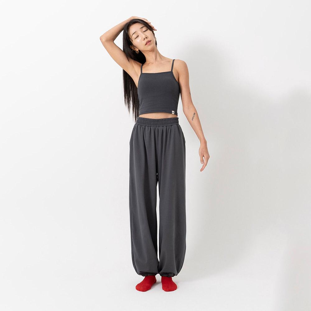 [yoosual earth] ユージュアル リサイクル バルーン ハーレムパンツ ヨガパンツ ヨガウェア ジョガーパンツ