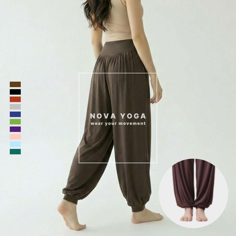 ノバヨガ モダール ビッグサイズ ヨガウェア ボトムス ピラティス ハーレムパンツ