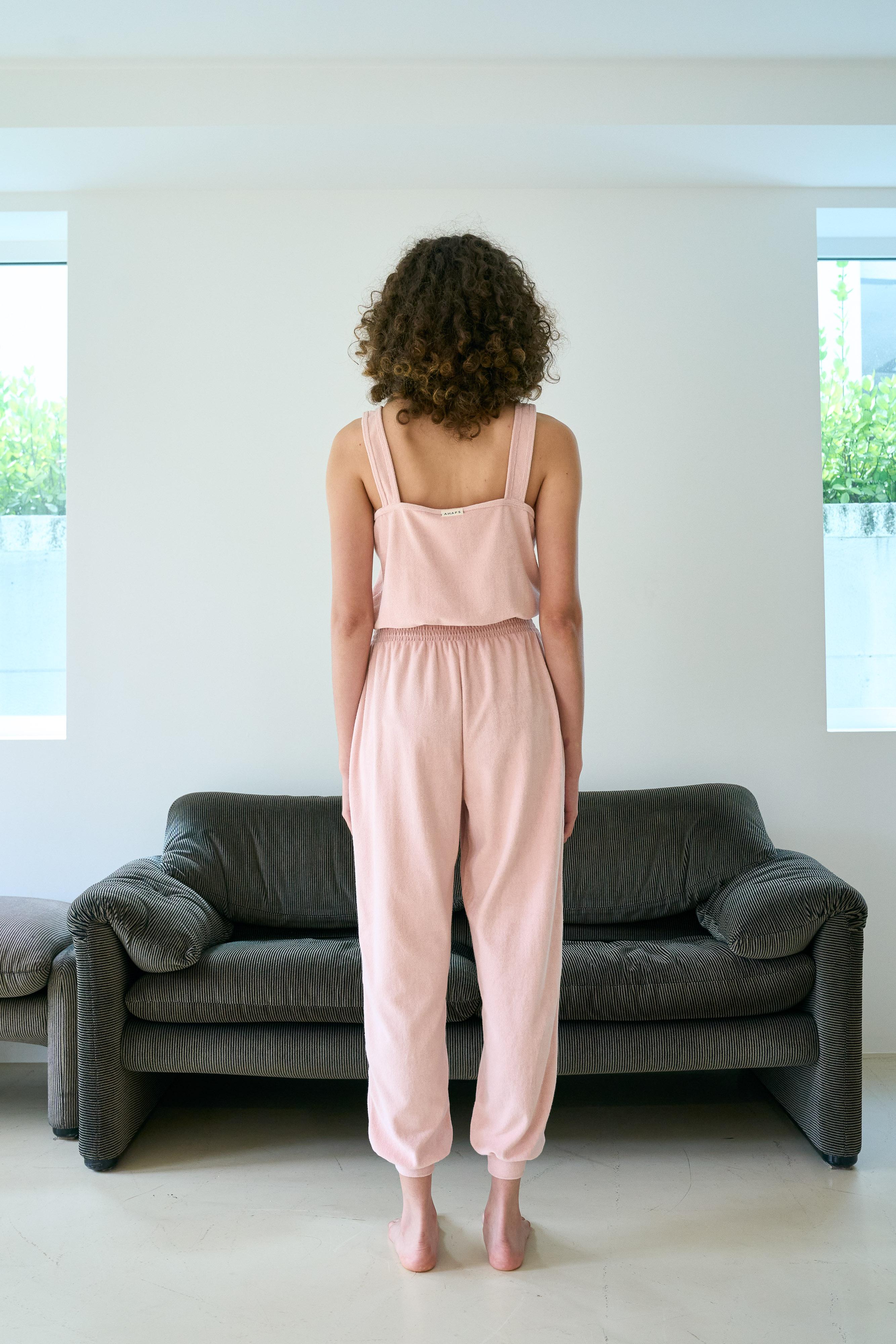 AHEBBS ヨガパンツ harem pants テリー ヨガジャンプスーツ