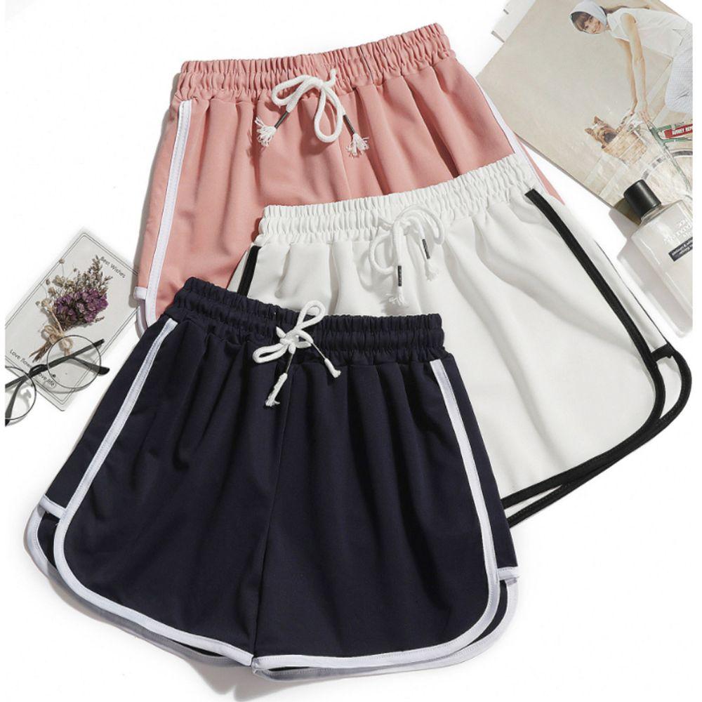 レディース ボトムス ショートパンツ トレーニングウェア チュリニング スポーツウェア 4カラー ショートパンツ レギンスレイヤード ヨガウェア 夏用トレーニング ジョギング ホームフィットネス