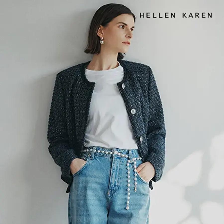 헬렌카렌 26SS 트위드자켓