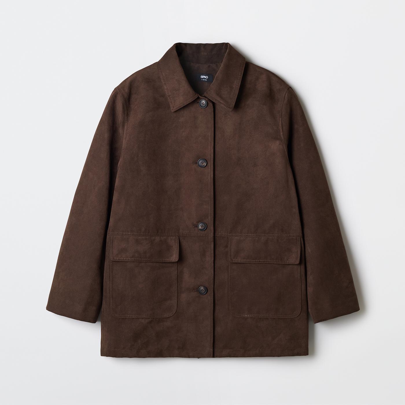 SPAO スエード ハーフコート SPJLG12W15