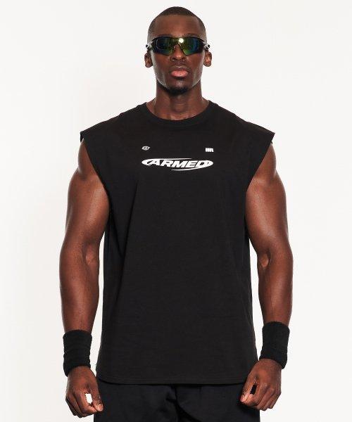 [머슬암드] ARMED Tough Tank Top [ブラック] MRFMTKL01-BK