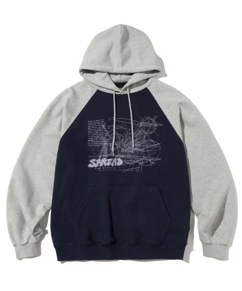 [브라운브레스] CLIQUE V2 HOODIE - NAVY BJFMHDN01NV