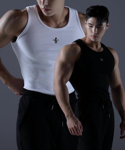 [카미드] Muscle Fit Glory Sleeveless [2PCAK] C
